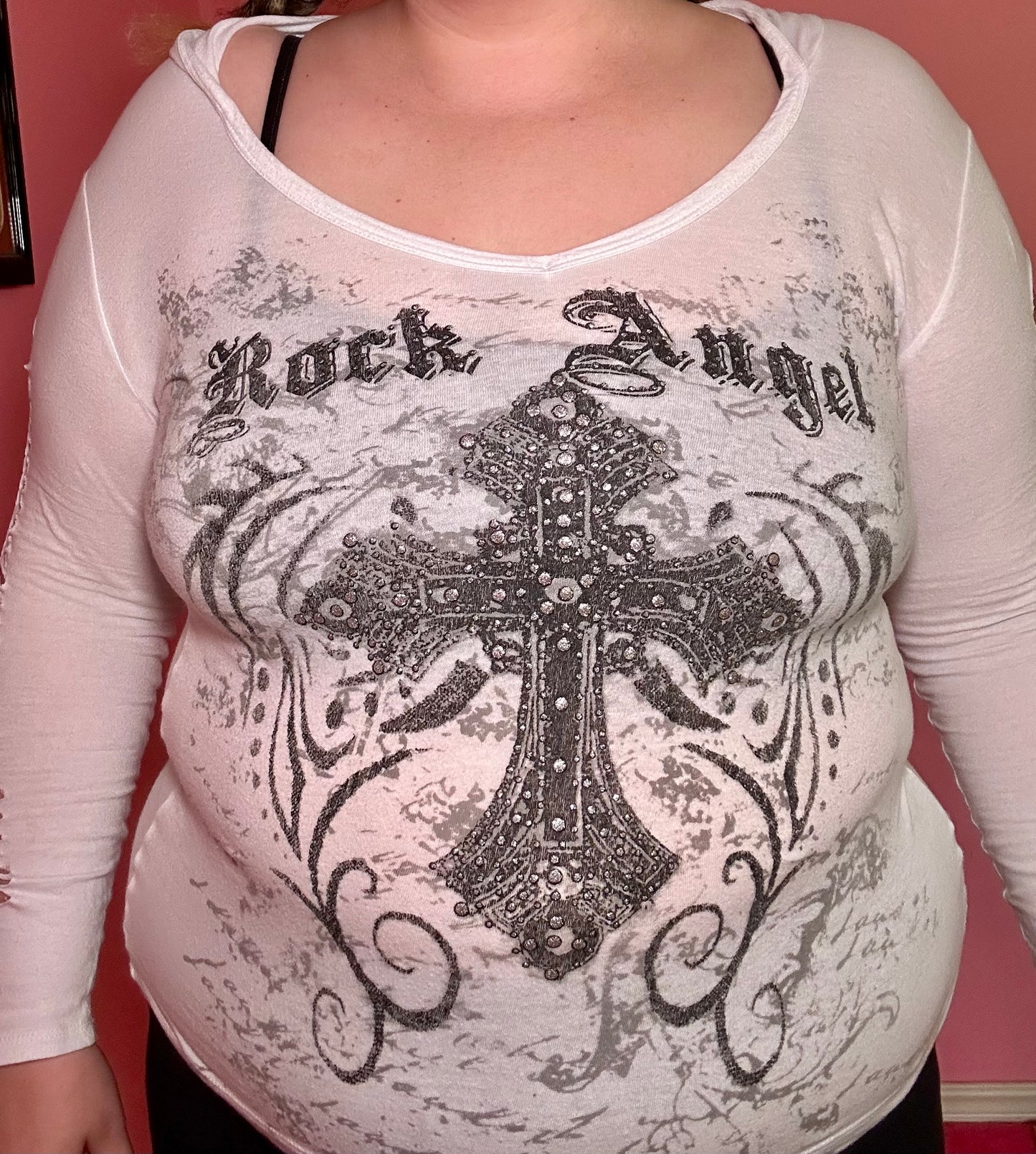 Rock Angel y2k Top (L)