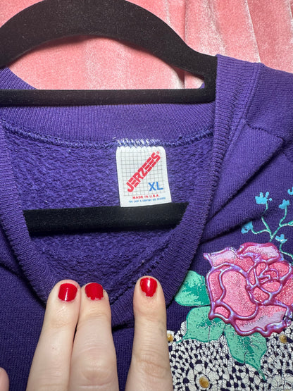 Puff Paint Sweatshirt (XL)