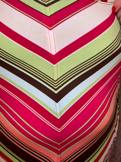 Striped y2k Skirt (M)