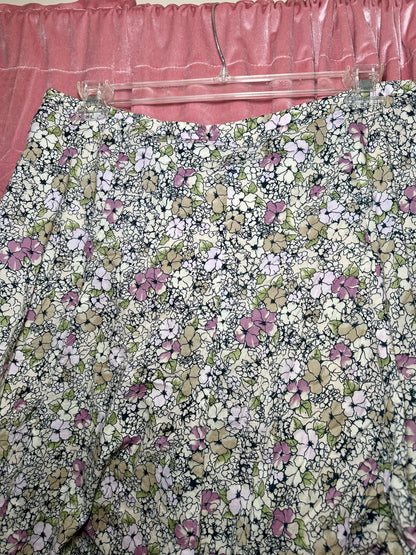 Lilac Floral Skirt (18)