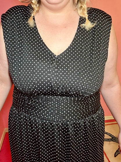 Polka Dot Dress (3X)