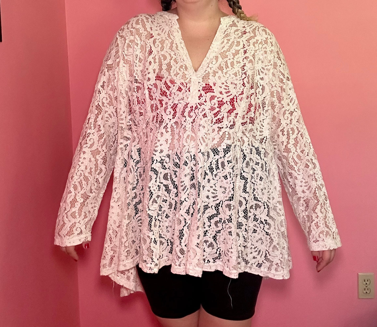 White Lace Top (30W)