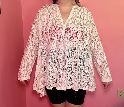 White Lace Top (30W)