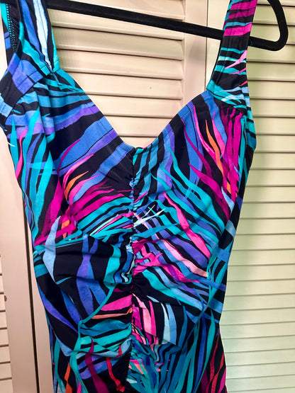 Colorful Tropical Swimsuit (XL)