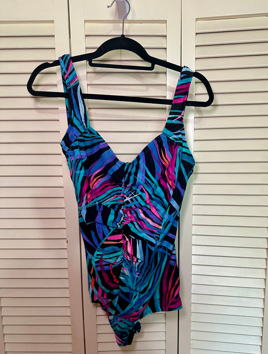 Colorful Tropical Swimsuit (XL)