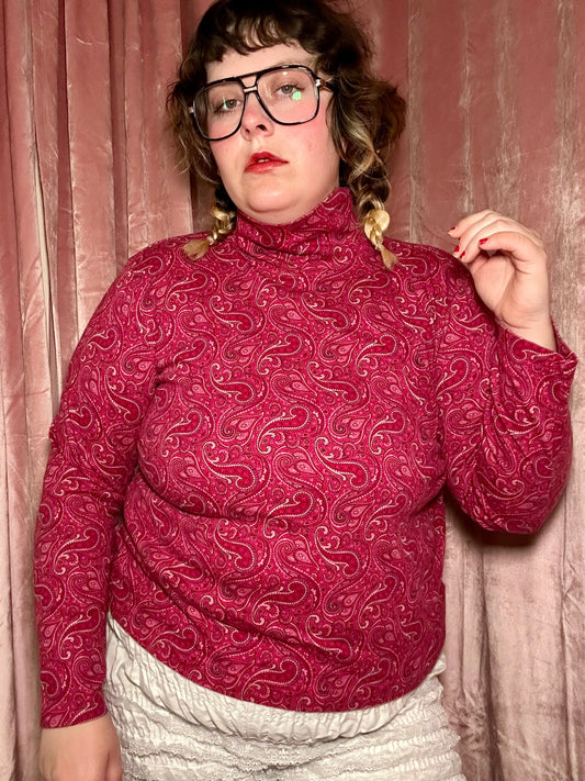 Paisley Turtleneck (L)
