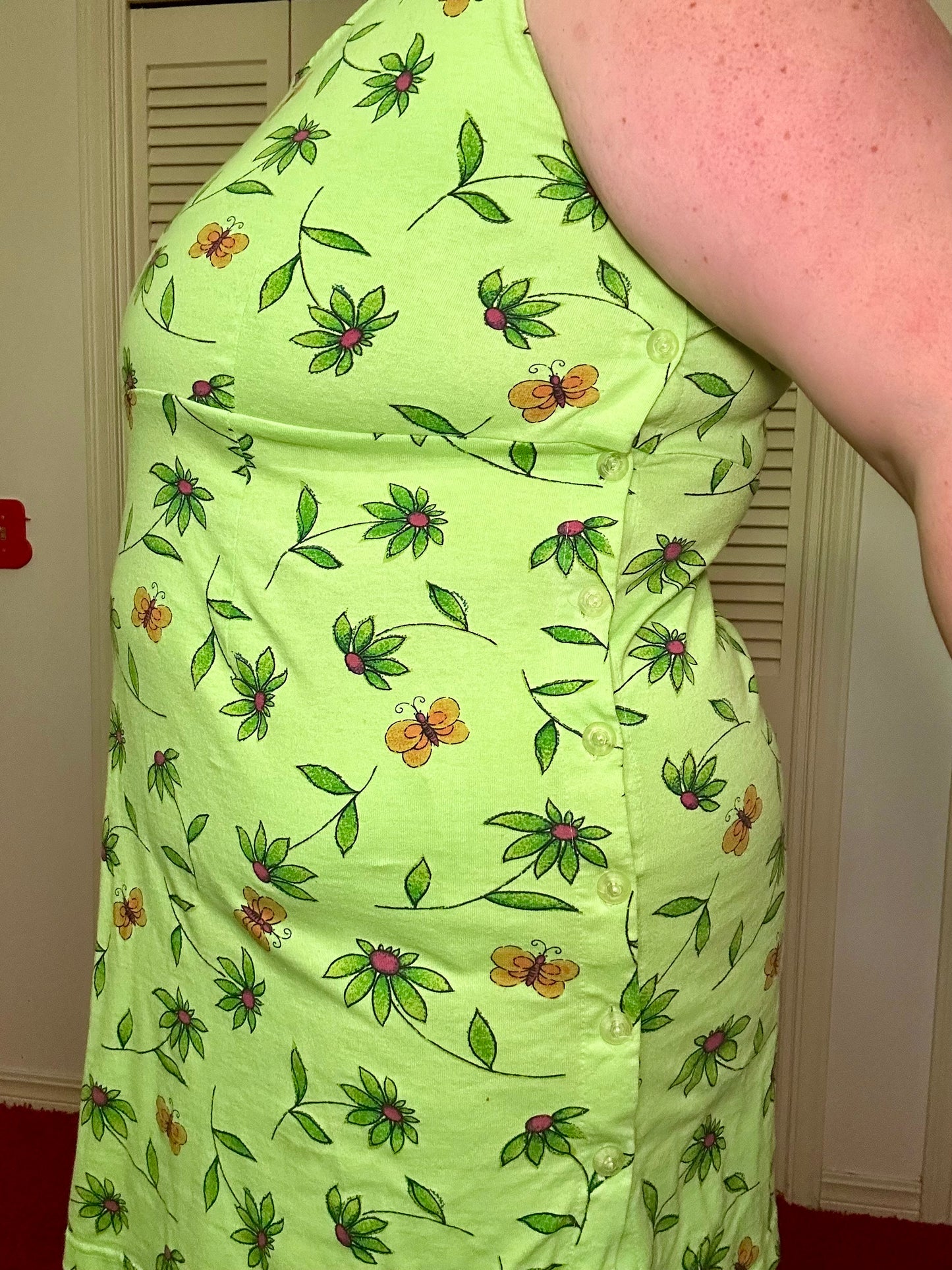 Green Butterfly Dress (XL)