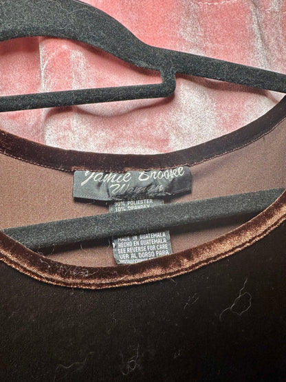 Brown Velvet Dress (20)
