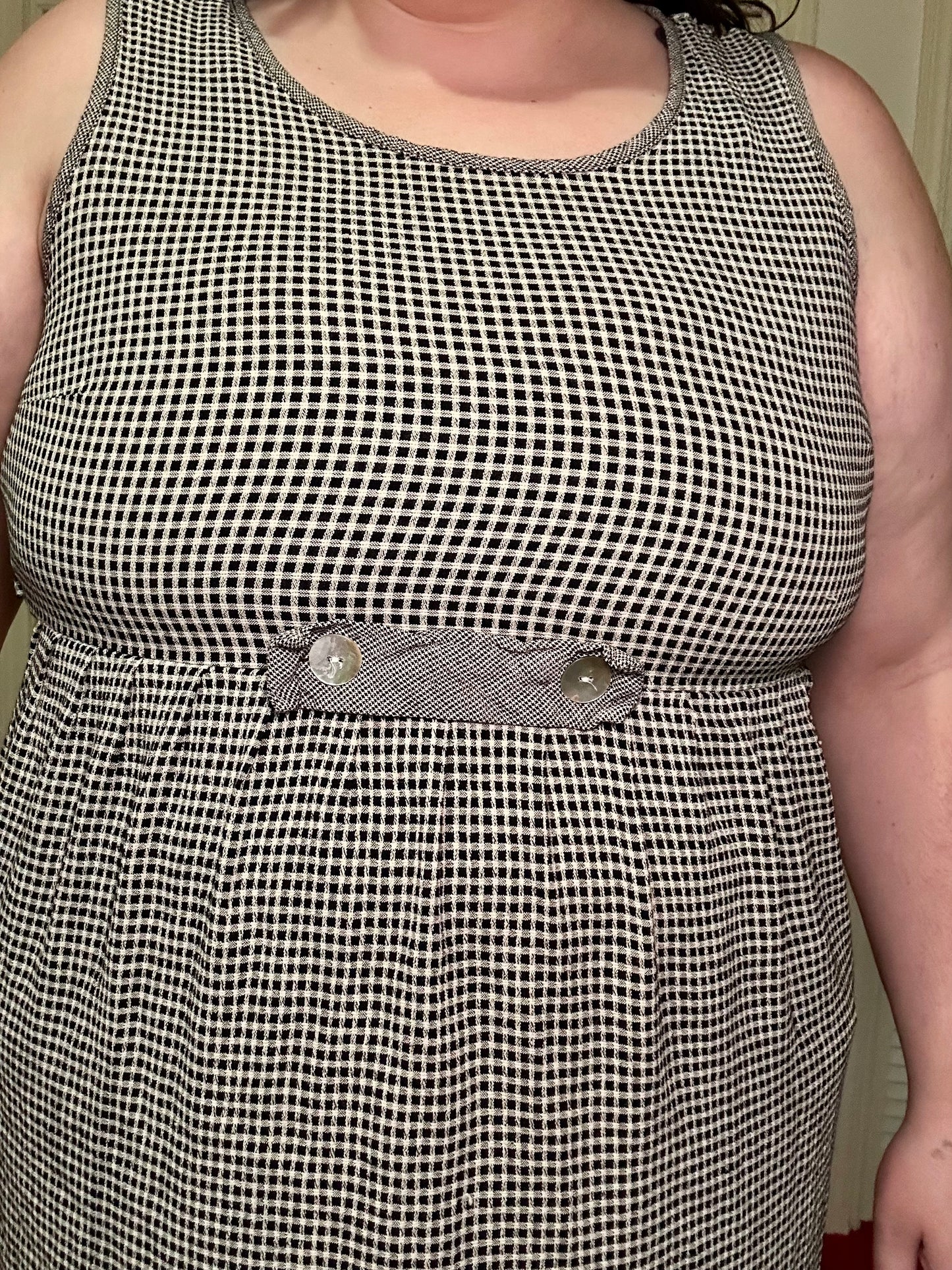 Black Gingham Dress (18)