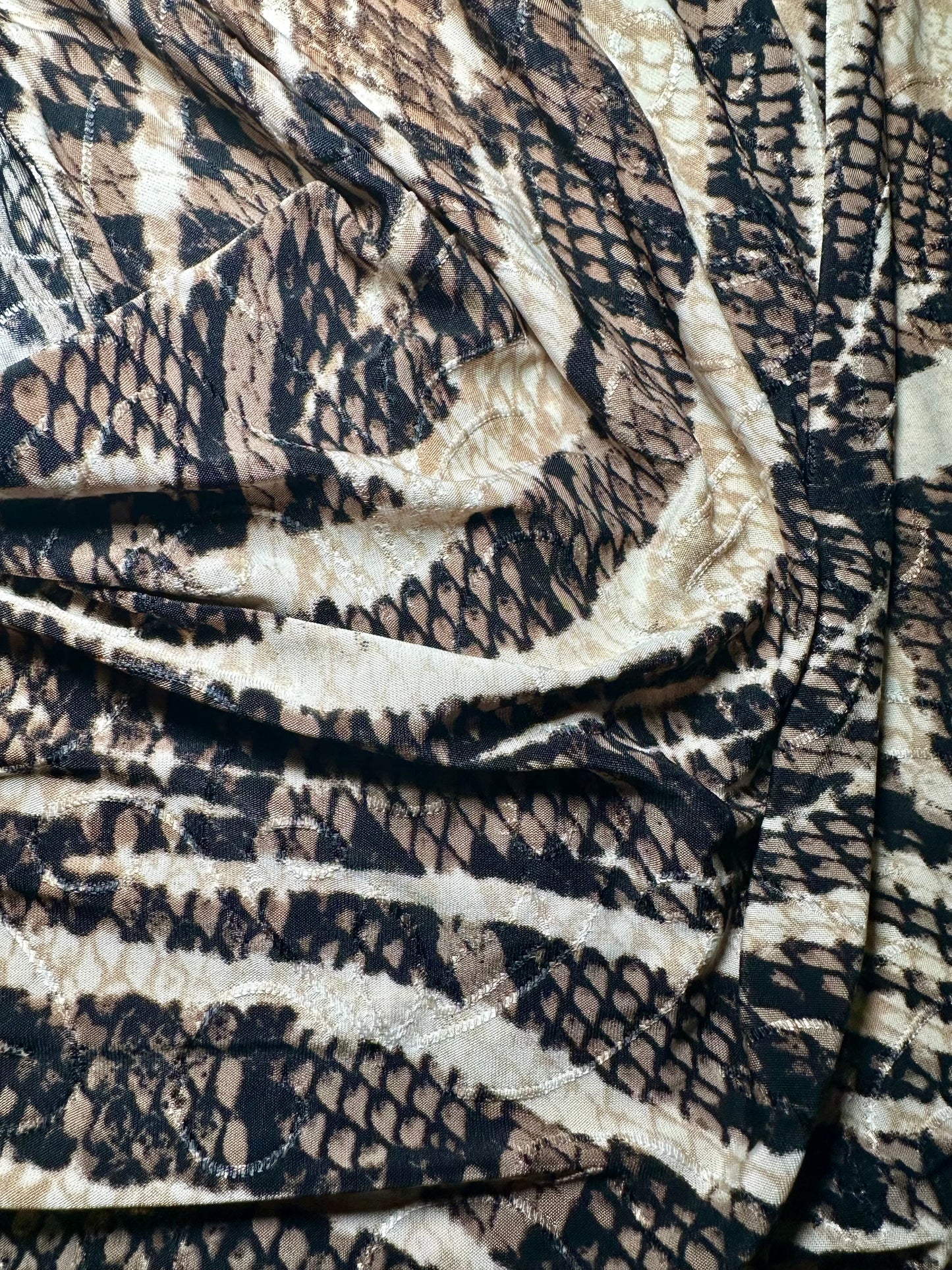 Snakeskin Top (L)