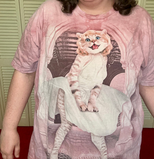 Marilyn Monroe Kitty Cat T-Shirt (3XL)