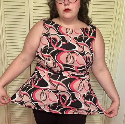 Y2K Pink Swirl Top (12)