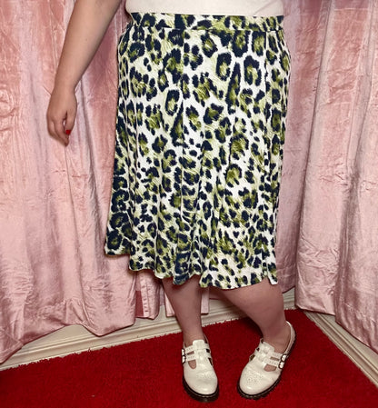 Green Leopard Skirt (22/24)