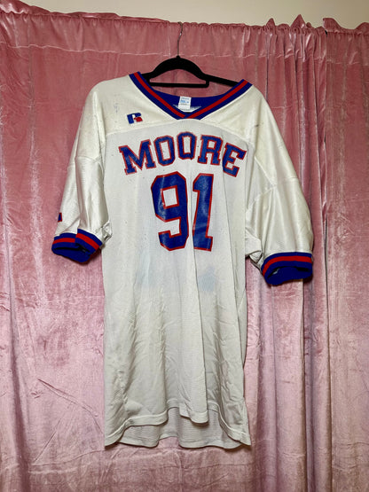 Distressed Football Jersey (XXL)
