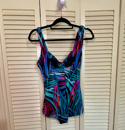 Colorful Tropical Swimsuit (XL)