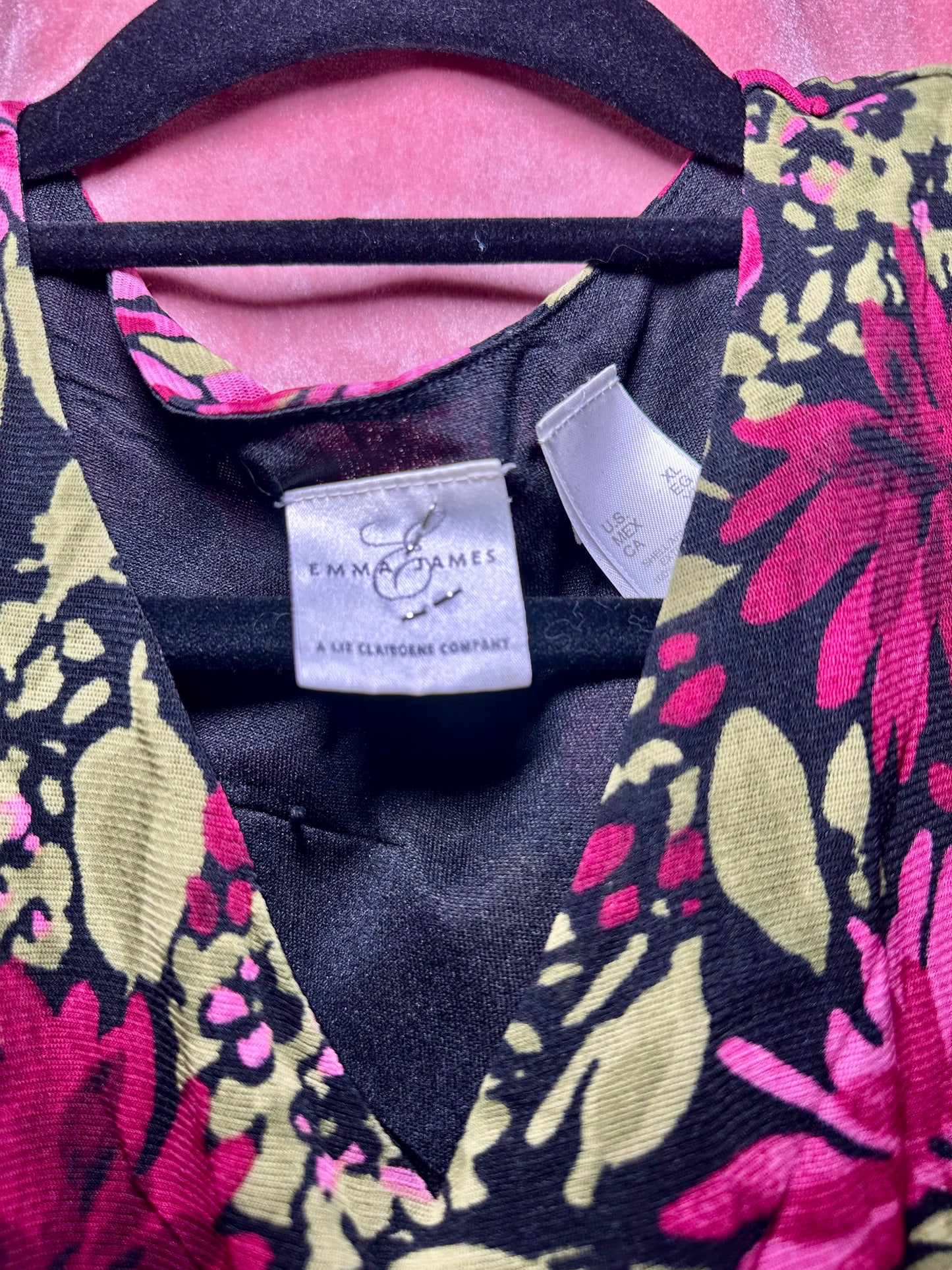 Y2K floral top (XL)