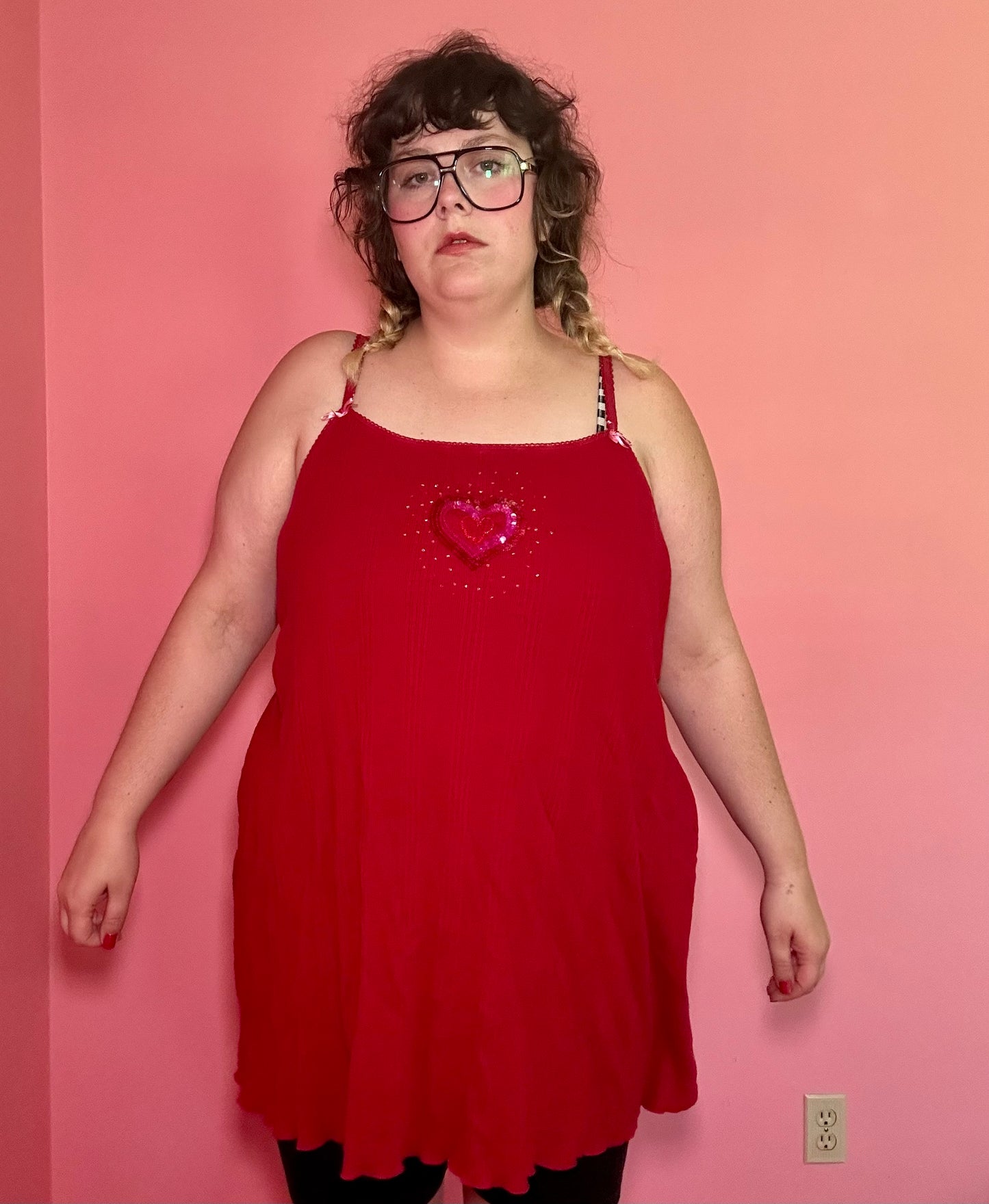 Red Heart Sequin PJs (22/24)