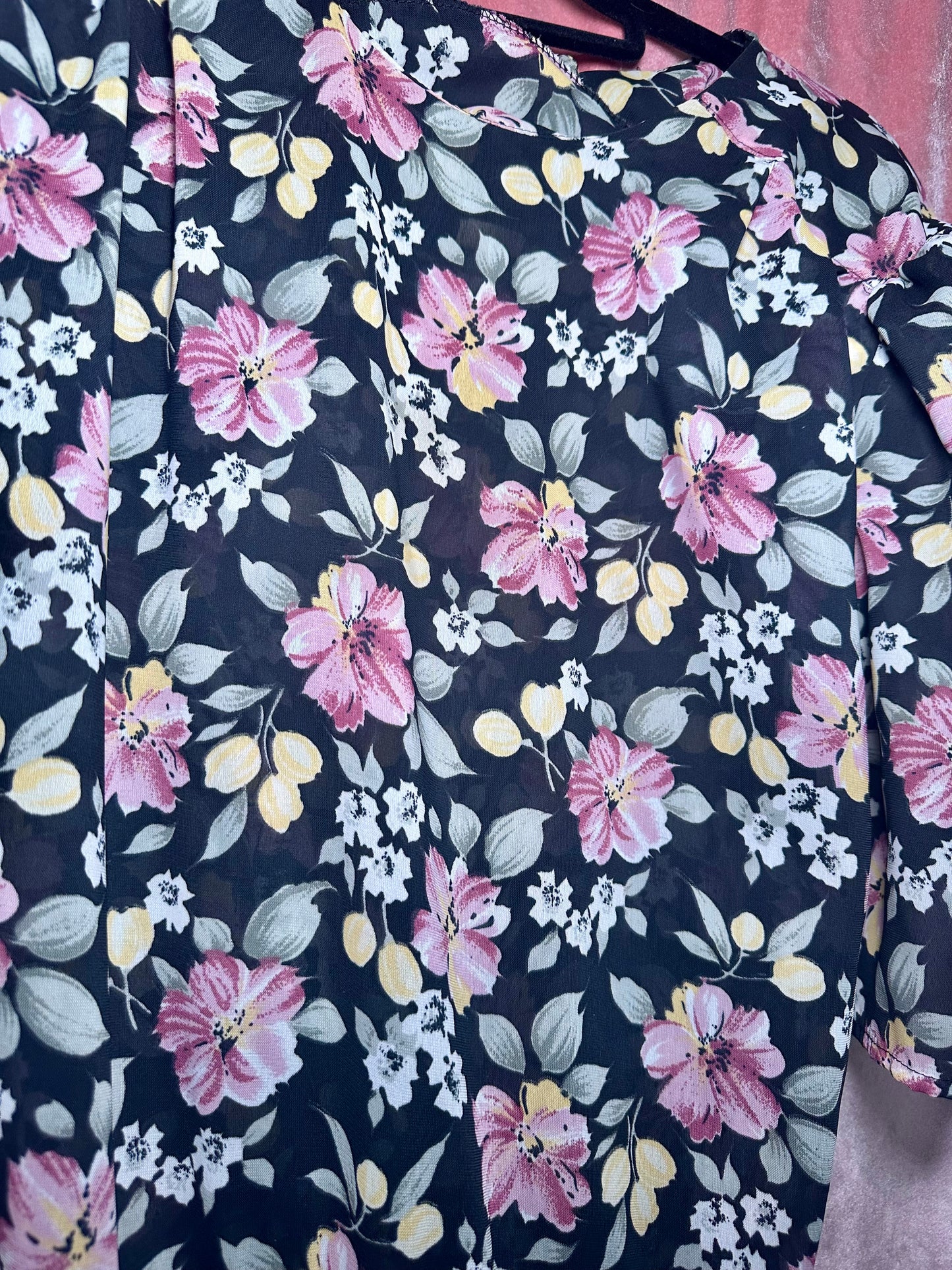 Floral Belt Dress (17/18)
