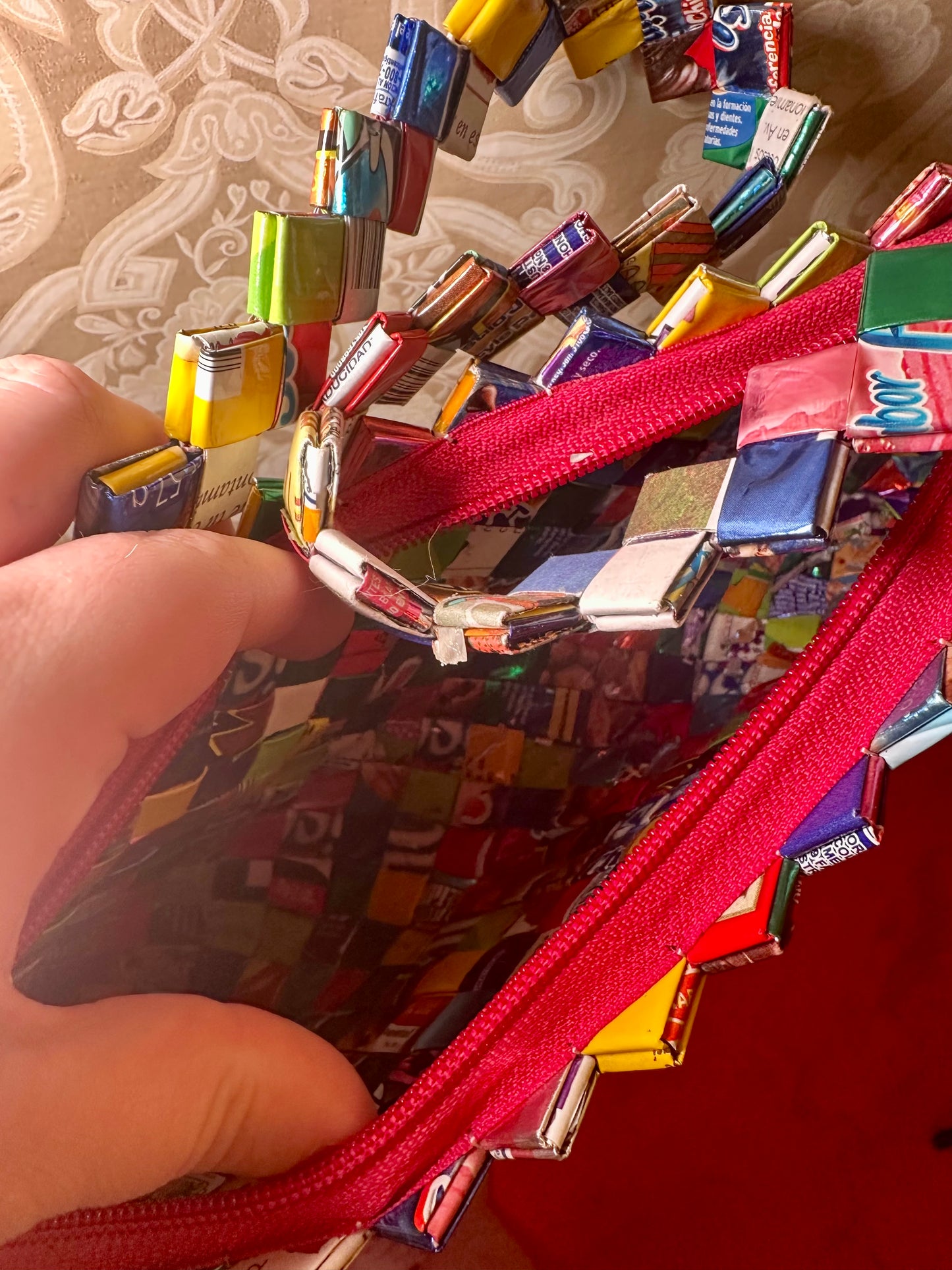Paper Squares Purse