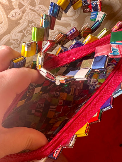 Paper Squares Purse