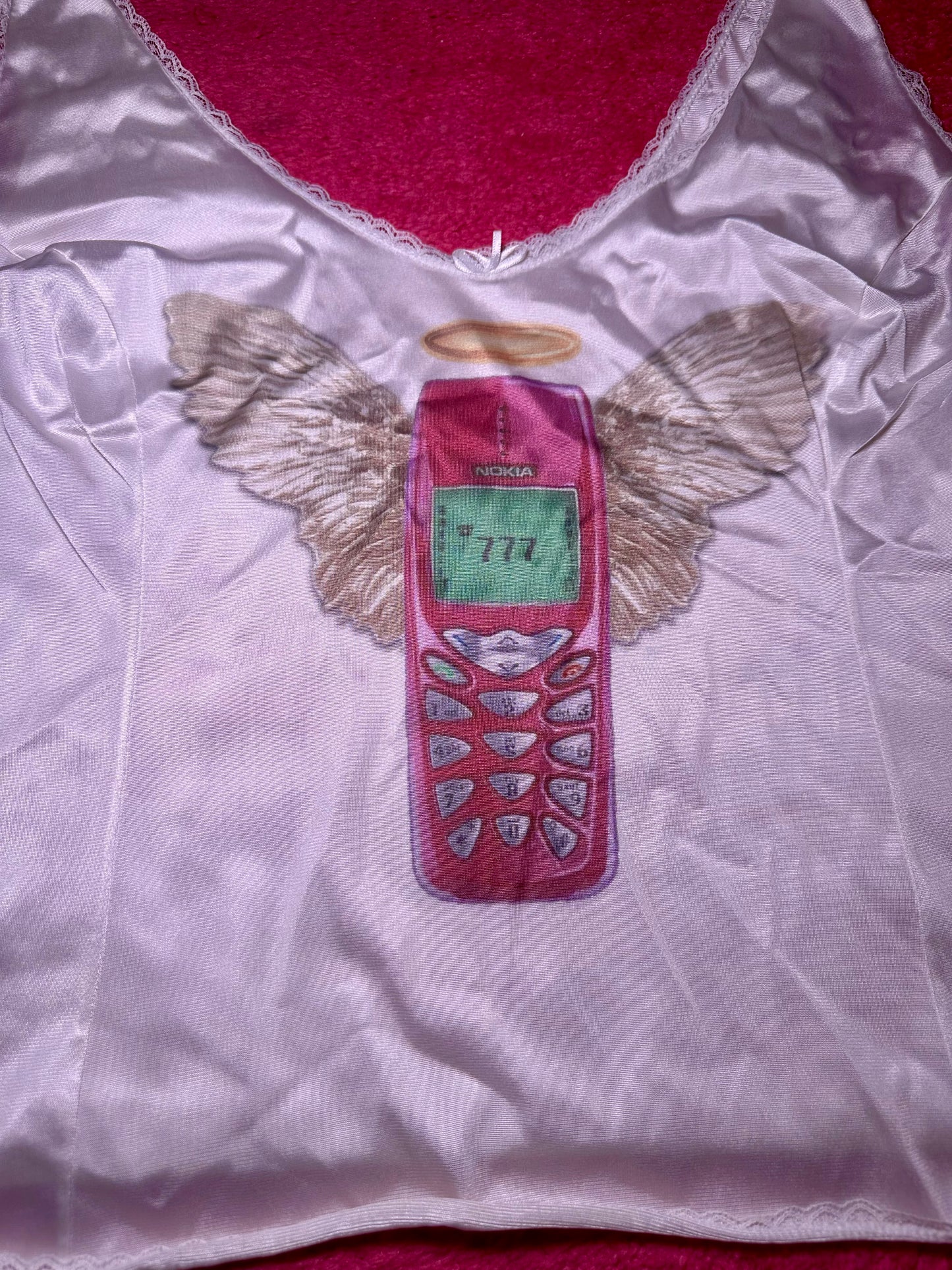 Phone Angel Slip Top (1X)