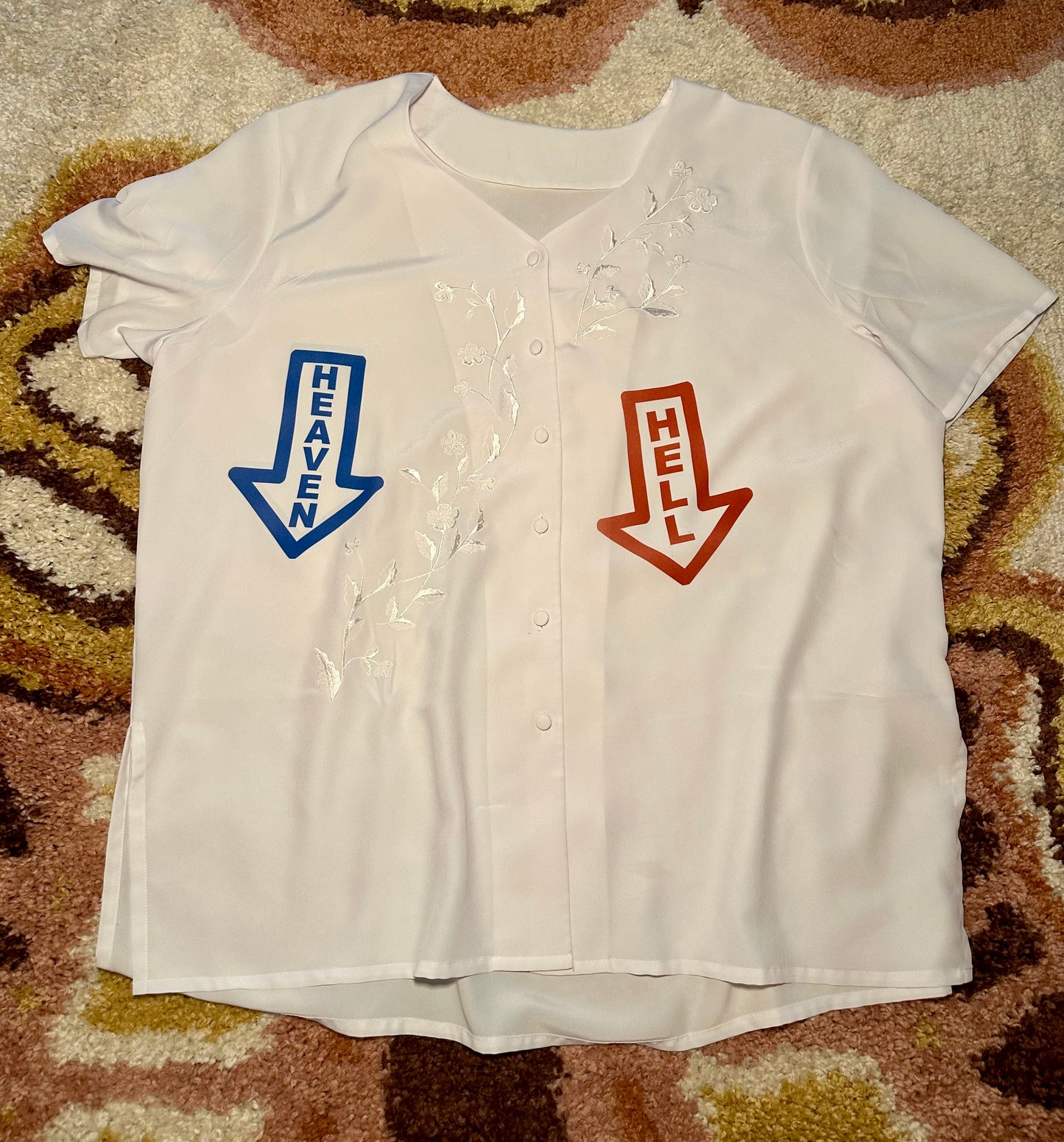 Heaven and Hell Blouse (3X)