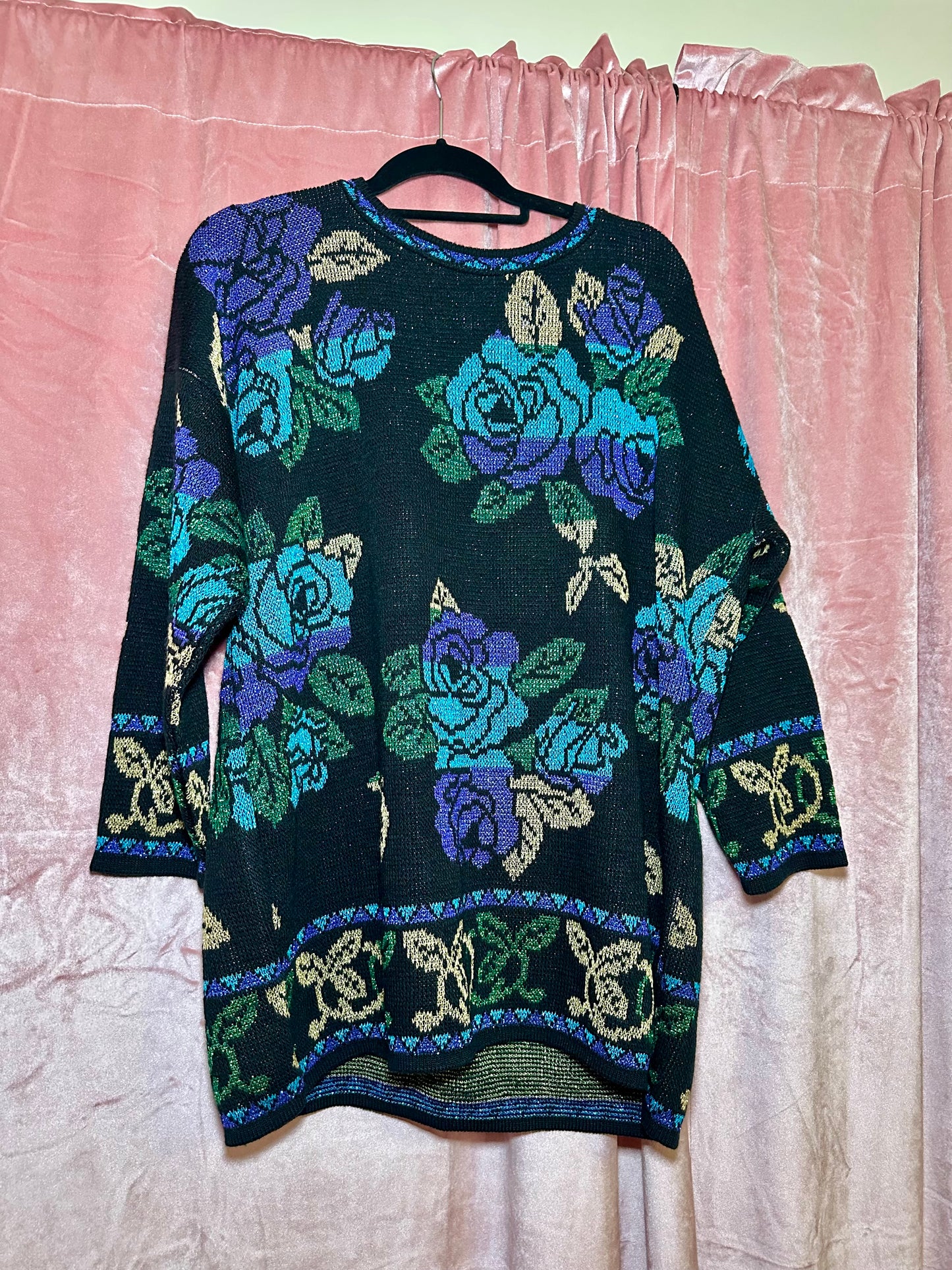 Rose Sparkle Sweater (20W)