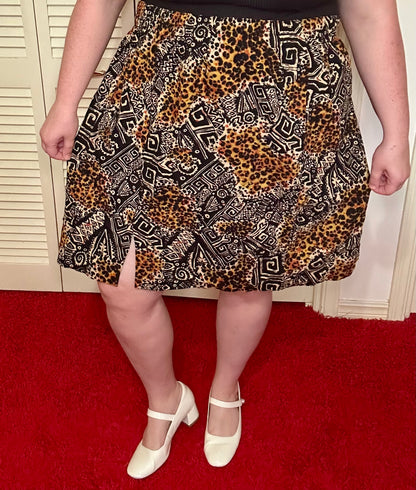 Leopard and Print Skirt (20)