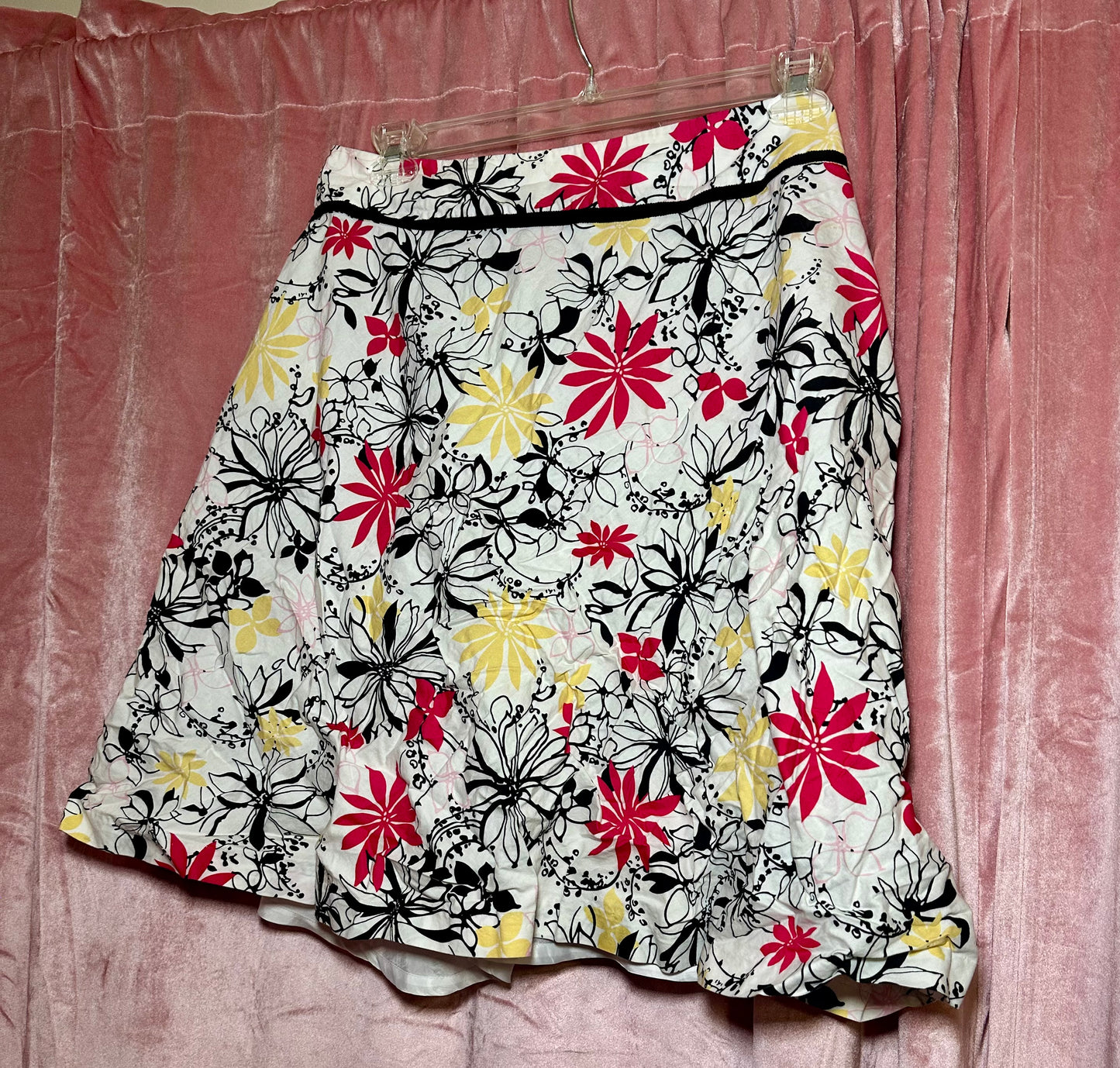 Illustrated Floral Skirt (16)