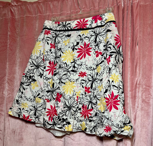 Illustrated Floral Skirt (16)