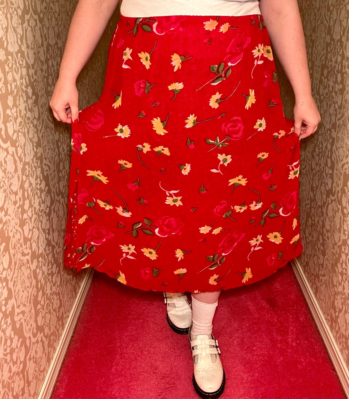 Reversible Red Skirt (24)