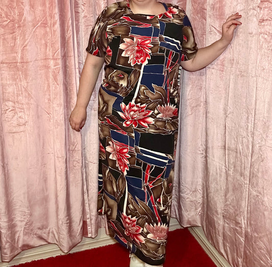 Water Lilies Dress (2X)