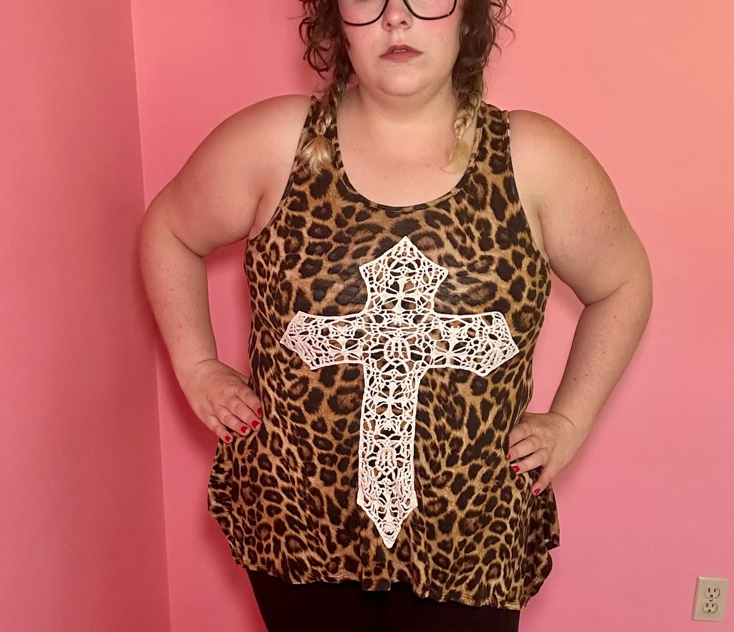 Lace Cross Top (XL)