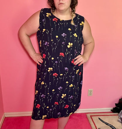 Blue Floral Sundress (18)