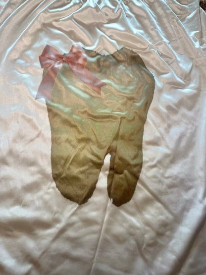 Tooth Bow Slip Skirt (XL)