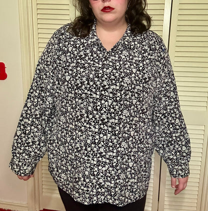 Black Rose Blouse (20W)