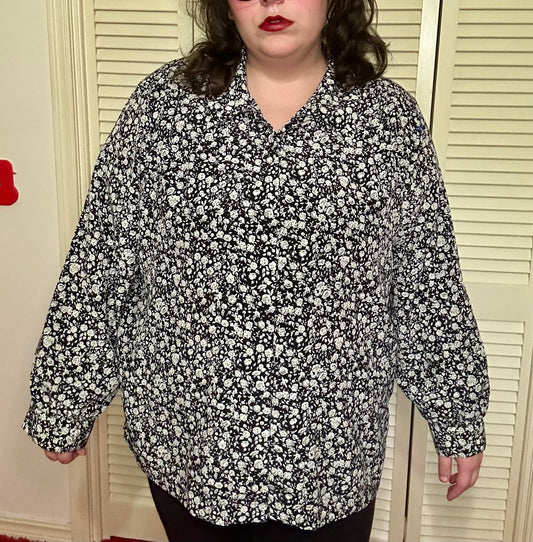 Black Rose Blouse (20W)