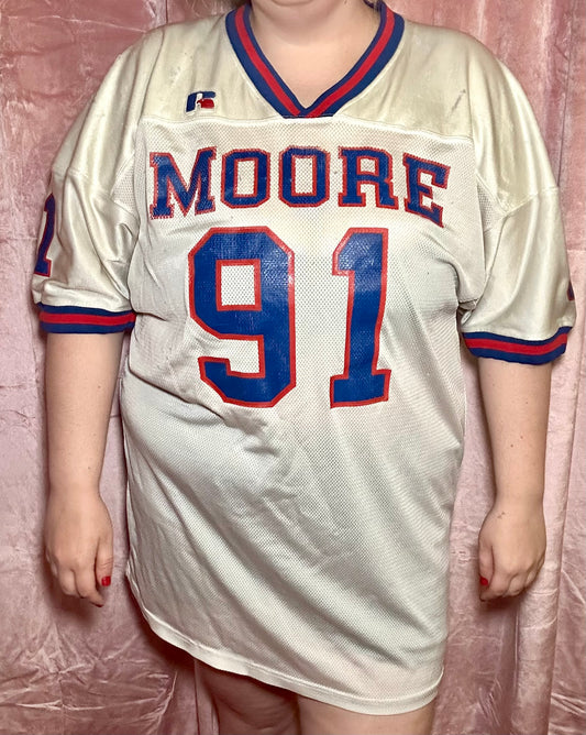 Distressed Football Jersey (XXL)
