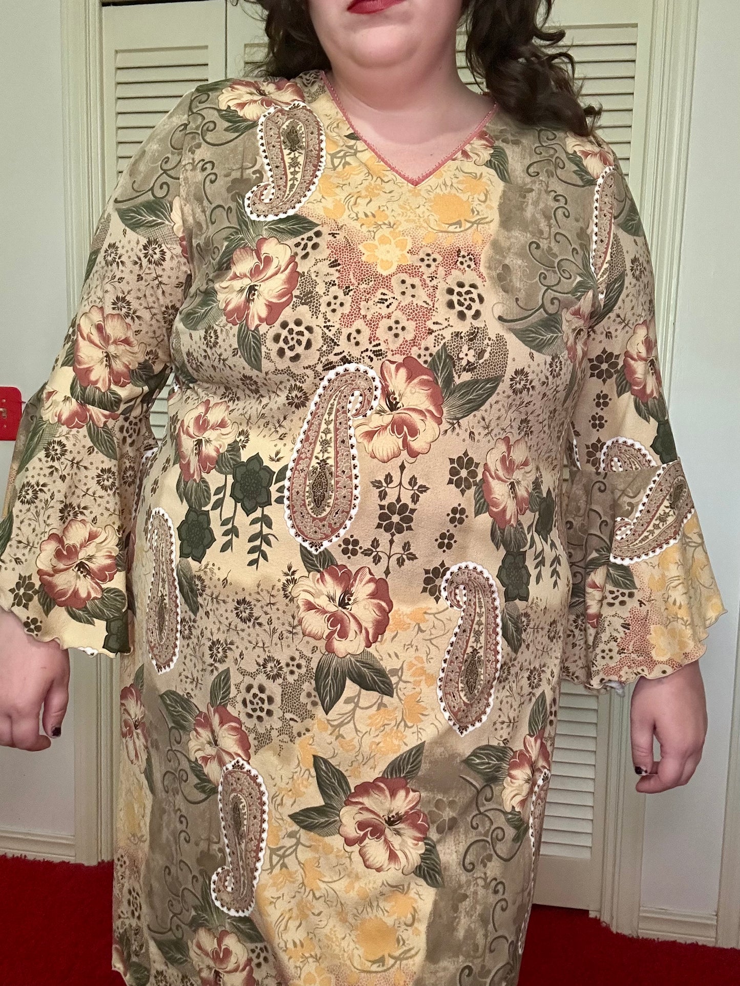 Boho Paisley Dress (18W)