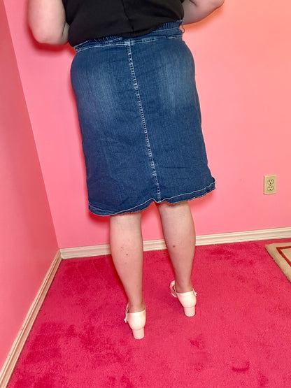 Denim Skirt (XL)