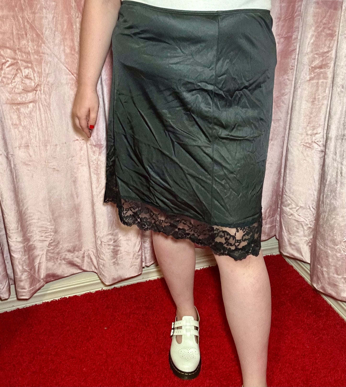 Black Slip Skirt (2XL)