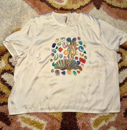 Rhinestone Venus Blouse (20W)