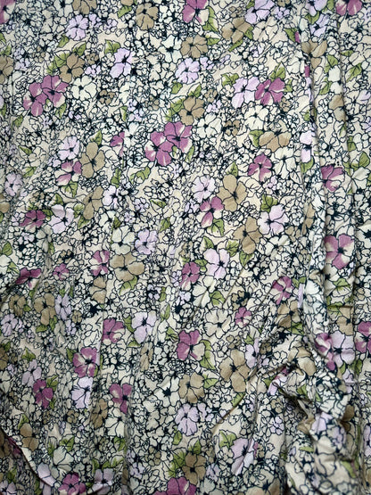 Lilac Floral Skirt (18)