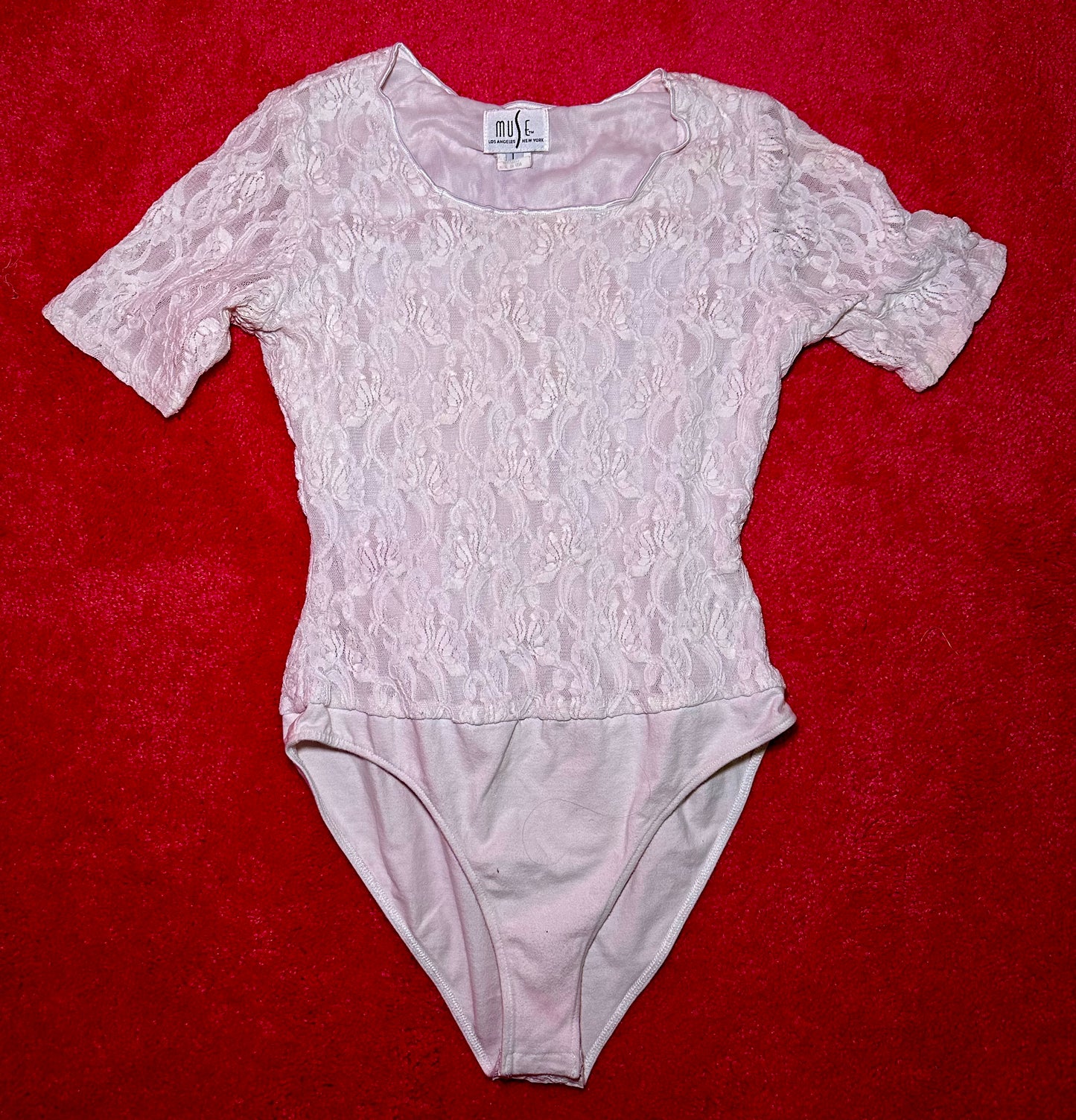 White Lace Bodysuit (L)