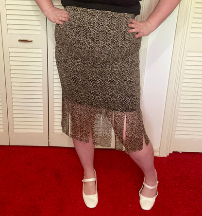 Leopard Fairy Skirt (XL)