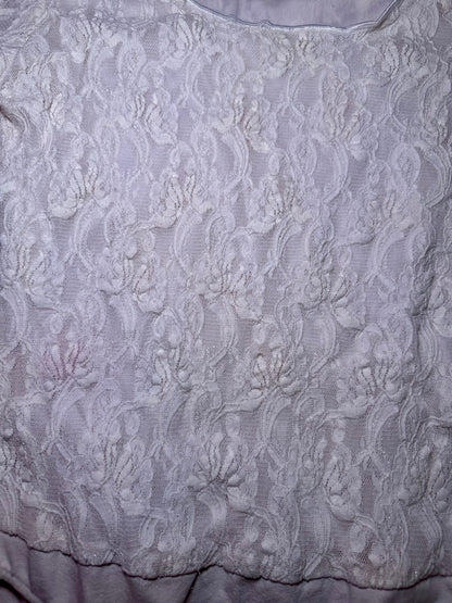 White Lace Bodysuit (L)