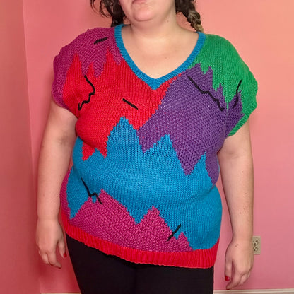 Funky 80s Sweater (2X)