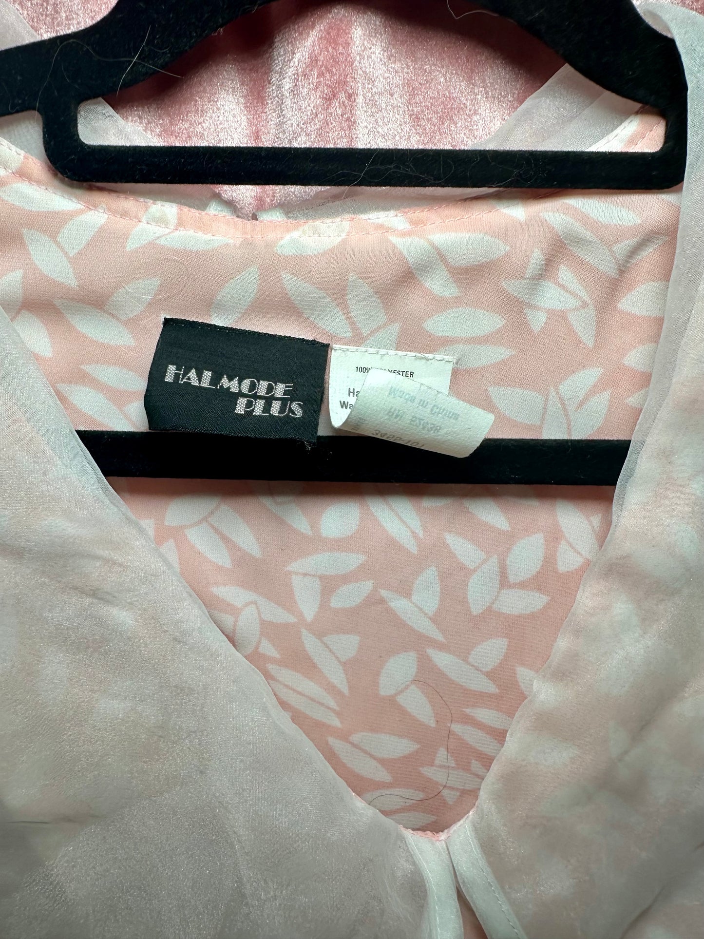 Pink Sheer Sailor Dress (20W)