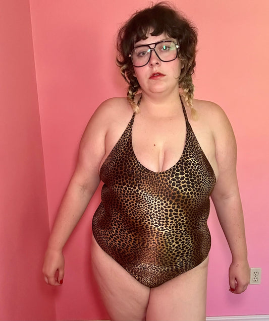 Leopard Swimsuit (L)