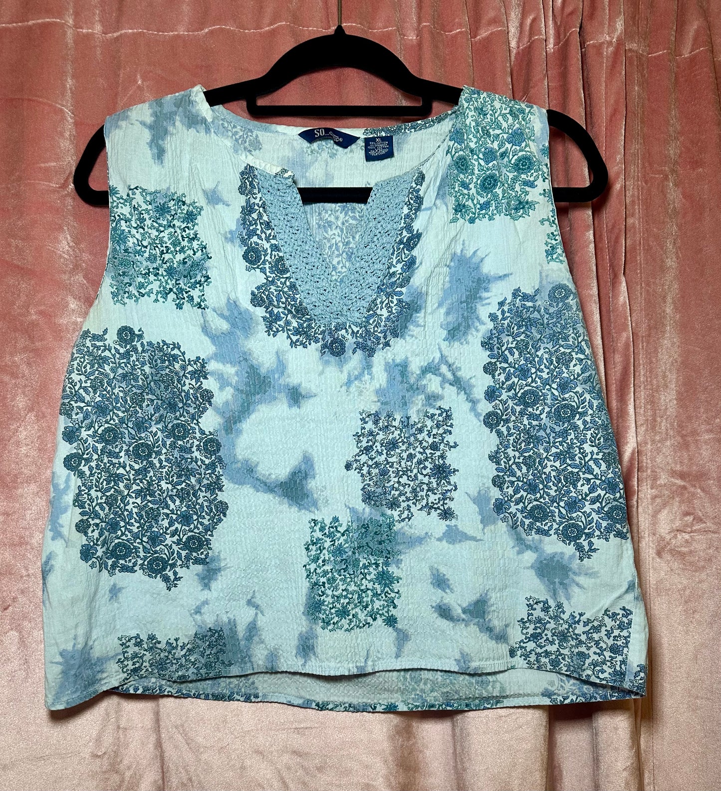 Blue Y2K Tank (XL)